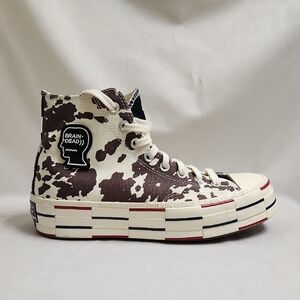 Converse X Brain Dead Chuck 70 Hi Cow Print (Unisex M Size 6.5, W Size 8.5)